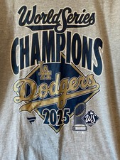 946-Los Angeles Dodgers 2025 World Series Champions Shirt Size Medium