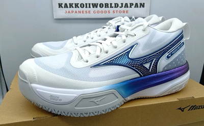 Mizuno Volleyball Shoes MIZUNO NEO JUMP White / Blue V1GA259951