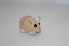 Zhu Zhu Babies Flocked Baby Hamster Only 2009 Cepia Butter Cheeks Well Loved