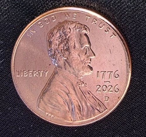 2026-D Lincoln Shield Cent — photo from the most recent tracked eBay sale