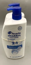 2 head & shoulders Classic Clean 2-in-1 Shampoo Conditioner (949ml)