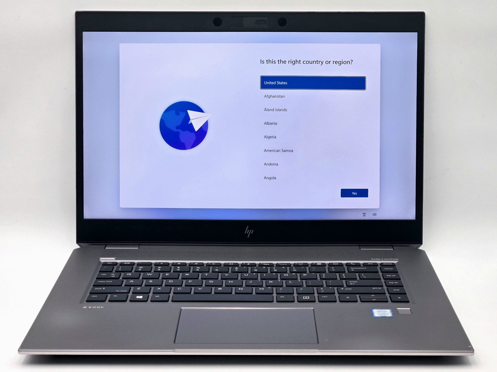 HP Zbook Studio G5, 15-Inch Laptop, with Intel Core i7 8th Gen., Windows 11 Pro