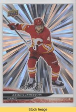 2024-25 Upper Deck Series 2 Outburst Rasmus Andersson #268 READ 13og