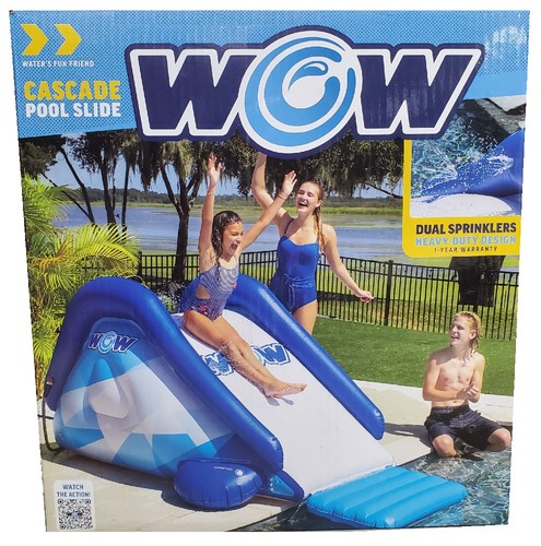 USEDOPEN BOX WOW Cascade Pool Slide 97in X 57in X 45in