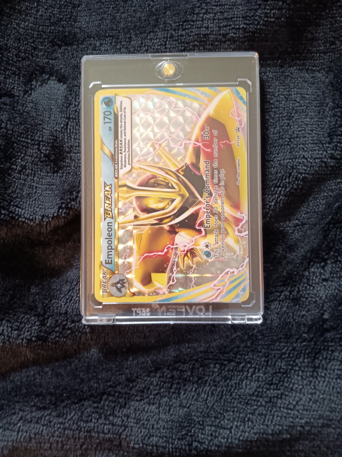Pokémon TCG Empoleon Break XY134 Black Star Promo see pics