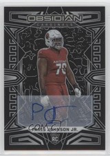 2023 Panini Obsidian Signatures Paris Johnson Jr #101 Auto 16wc