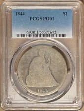 1850-O $1 (Regular Strike) Liberty Seated Dollar - PCGS CoinFacts