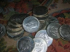 Kennedy Half Dollar, 40 percent silver, lot of 20