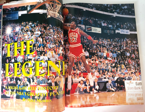 Michael Jordan Chicago Bulls Farewell To #23 Gold Collectors Series Magazine - Picture 5 of 5