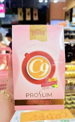 PRO SLIM C9 Coffee Mix Gold w/ Collagen & Natural Extracts - 10 Sachets