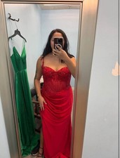 Red Formal Dress Size 14