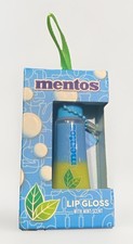 MENTOS LIP GLOSS LIPGLOSS with Mint Scent Minze Duft Limited Edition 10 ml