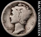 1923 Silver Mercury Dime - Scarce  Better Date  No Reserve  #G8151