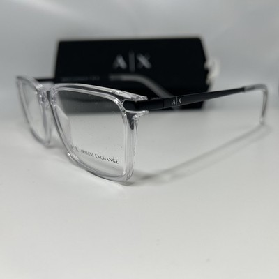 Armani Exchange AX3077 8333 54x17-145 Brille Brillengestell Neu Designer Eyewear