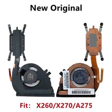 For Lenovo Thinkpad X260 X270 A275 CPU Cooling Fan Heatsink 00UP172 01HW913