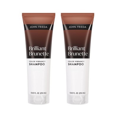 John Frieda Brilliant Brunette Color Vibrancy 8.45 Fl Oz (Pack of 2), Brown 