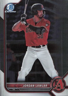 2022 Bowman Draft - Chrome Jordan Lawlar #BDC-78 - NM Card Arizona Diamondbacks