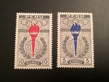 ICOLLECTZONE Peru C172-73 Olympics XF NH (E000-331)
