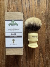 Stirling Soap Badger Shave Brush - 24mm White