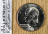 1973 D Eisenhower Ike $1 Dollar - BU - Choice Uncirculated Denver Eisenhower