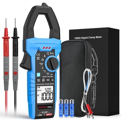 MESTEK Digital Inrush Clamp Meter 1000A TRMS 6000 Counts