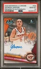 2023-24 Bowman University Chrome Prospect Autographs Georgia Amoore PSA 10 POP 6