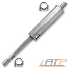 MITTELSCHALLDÄMPFER SCHALLDÄMPFER FÜR VW GOLF 3 1H 1.4 1.6 1.8 1.9 D BJ 91-99