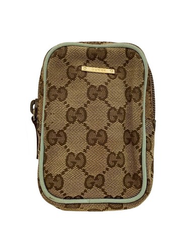 Gucci Cigarette Case GG Canvas BRW Used