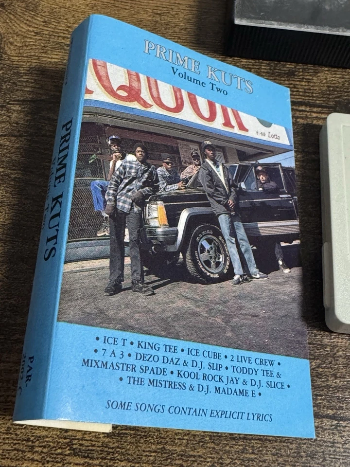 Prime Kuts Vol. 2 (Cassette 1990 Par Records) Hip-Hop Ice-T Ice Cube 2 Live Crew Foto 4 de 4