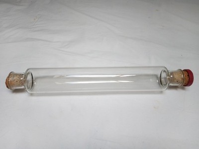 Vintage Pyrex Glas Nudelholz Retro Kitchenalia Gebäck Kuchen Süßigkeiten Ton Therapie