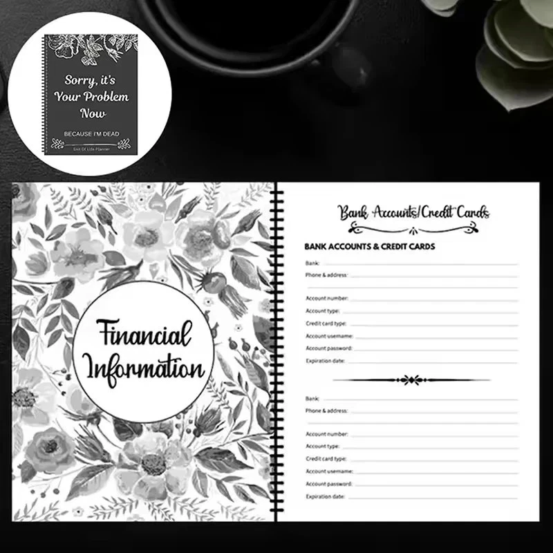 Sorry, it’s Your Problem Now , Because I'm Dead: Funny End of life planner , End - Image 2 of 4