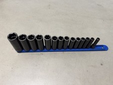 Snap-on 14pc 38 Drive Deep Metric Impact Socket Set 214simdfmya Snap-on 14pc 38 Drive Deep Metric Impact Socket Set 214simdfmya