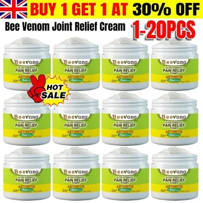 1-20X Beevana Bee-Venom Joint & Bone Therapy Cream Bee Venom Joint Bone Cream UK