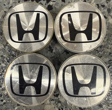 2001-2006 Oem Honda Civic Sigsr Integra Center Caps 44732-s50-n900 - Set4