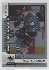2017-18 O-Pee-Chee Marquee Rookies Rainbow Foil Marcus Sorensen #506 Rookie RC