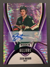 2025-26 Allure Rookie #138 ZEEV BUIUM RC * Purple Diamond AUTO 1 /10 * SSP