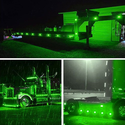 For Trailers Caravans 4Pcs Truck Side Lights Side Lights Accessories DC 12V-24V - Picture 10 of 10