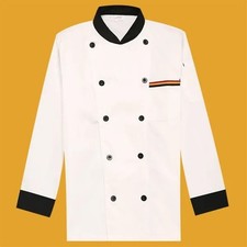 Unisex Chef Jackets Half/Full Sleeve Chef Unisex Jacket Coat Uniform