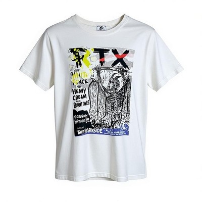 Hysteric Glamour RTX Royal Trux Japan White Graphic T-Shirt Small