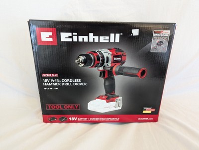 Einhell Cordless Hammer Drill Driver 18v Tool Only TE-CD