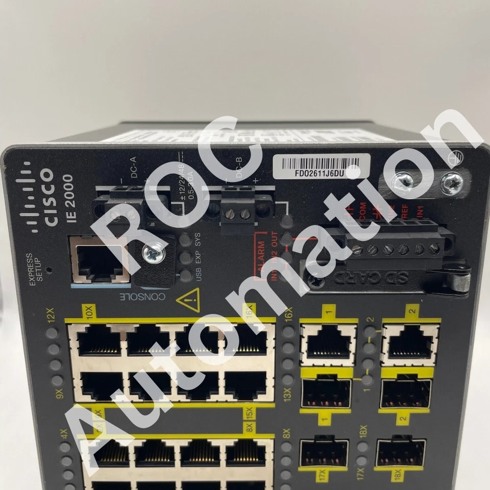 New Cisco IE-2000-16TC-G-E Industrial Ethernet Switch - Image 3 of 4
