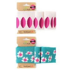 Bündchen gemustert Albstoffe Hamburger Liebe Cuff Me Bündchenstoff € 10,95