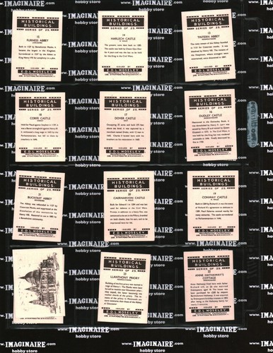 1954 E.D.L. Moseley's Historical Buildings Full Set 25/25 (300014) - Picture 4 of 4