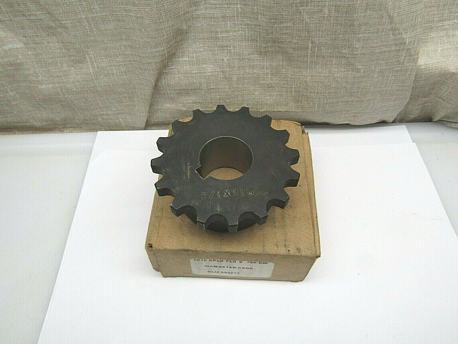 McMaster Carr 5016 X 30mm Chain Coupling Hub 50 16 Teeth 30mm Bore 8mm