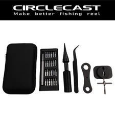 Reel Tackle Tool Full Kits Bearing Remover Accessory Screwdriver Maintenance