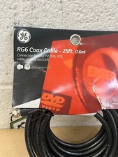 GE RG6 Coax Cable, 25ft.