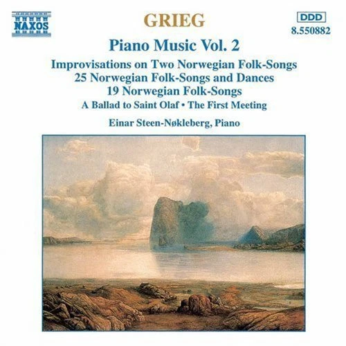GREIG / STEEN-NOKLEBERG - PIANO MUSIC 2 NEW CD - Picture 1 of 1