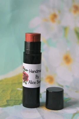 HANDMADE NATURAL PUMPKIN CRANBERRY ARNICA TINTED LIP BALM 5g