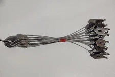 60 WOLF FANG EARTH ANCHOR'S 15" 3/32 HEAVY DUTY TRAPPING WOLF FANG EARTH ANCHORS