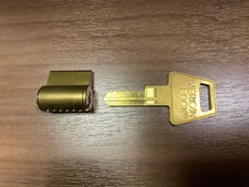 American Padlock Cylinder, Factory Original, Brand New, APTC12 KZ